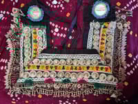 Image 2 of Tribal Kuchi Fabric and Fringe Belt- (TB0013)