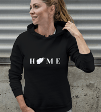 Image 1 of Home Hoodie with Customizable Country Map Design (UNISEX)