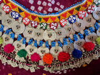 Image 1 of Tribal Kuchi Beaded Coin and Fringe Belt- (TB0014)