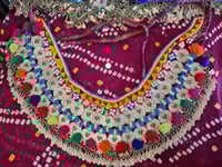Image 3 of Tribal Kuchi Beaded Coin and Fringe Belt- (TB0014)