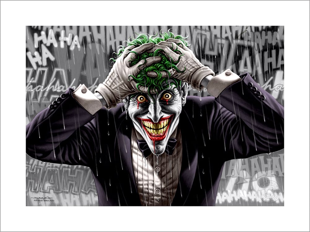 "Last Laugh (variant)" - 24" x 18" limited edition AP gicleé