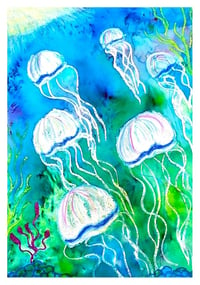 Image 1 of Mixed Media Jellyfish - Sat 13th Jan at 9.30am 