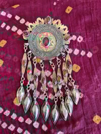 Image 3 of Vintage Turcoman Gold Wash Silver Pendant - (TS015)