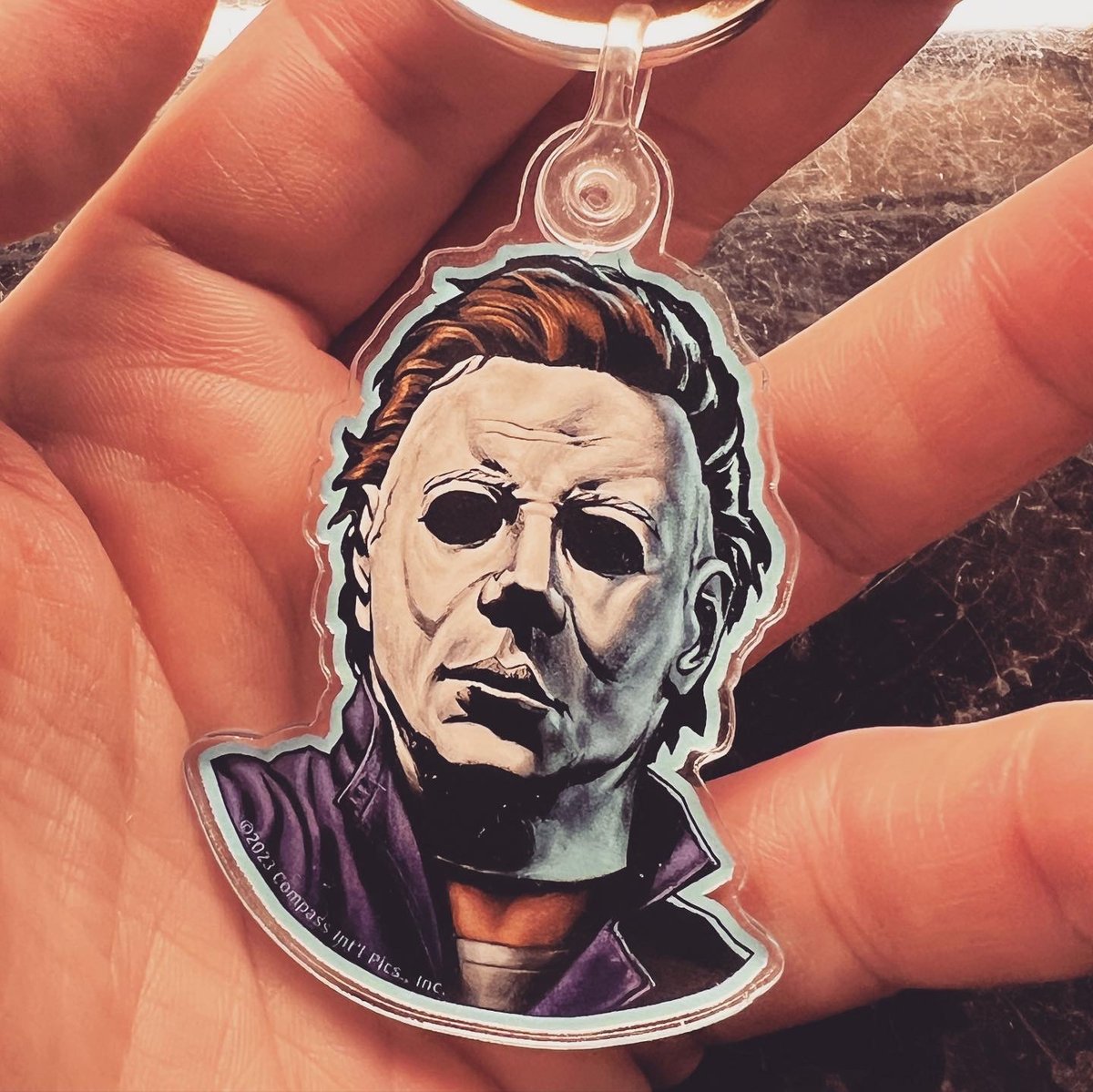 Michael Myers Keychain | Jason Edmiston's Art Store