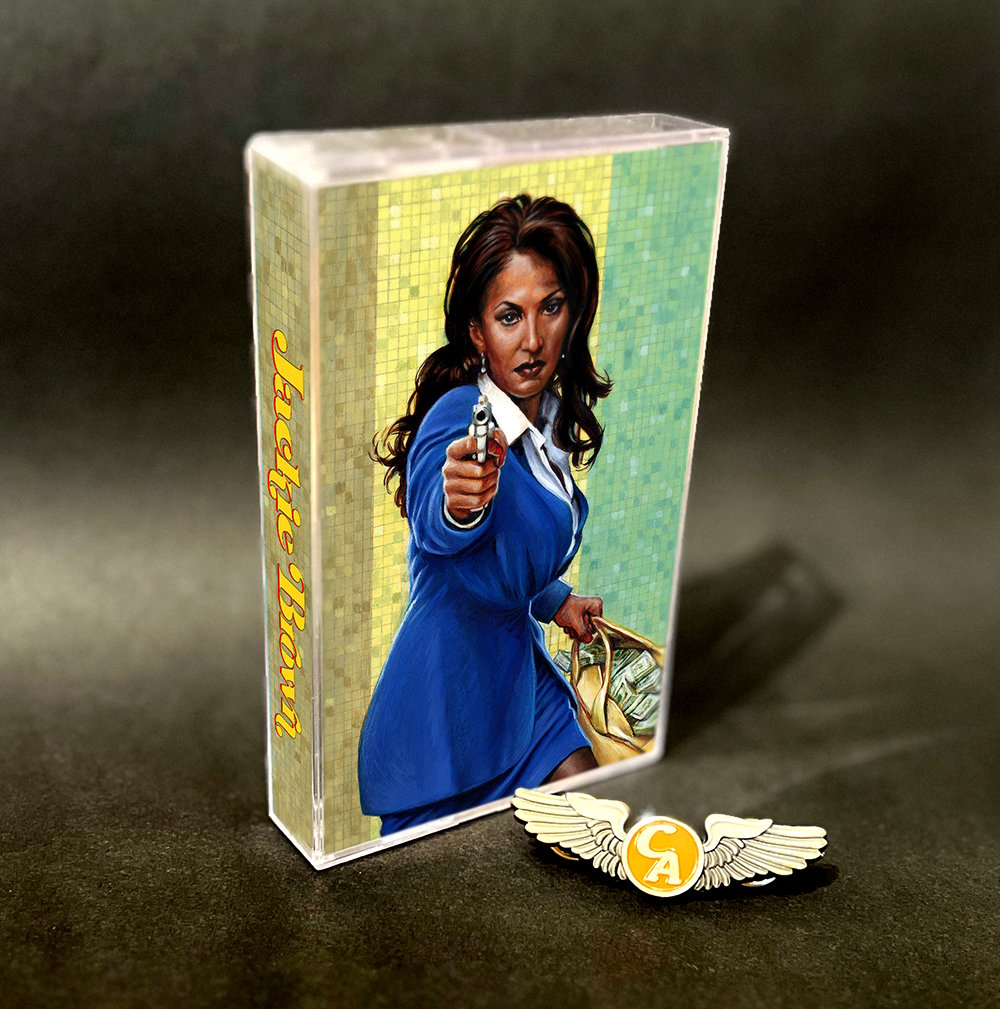 "Cabo Air", replica pin and giclée set in cassette jewel case