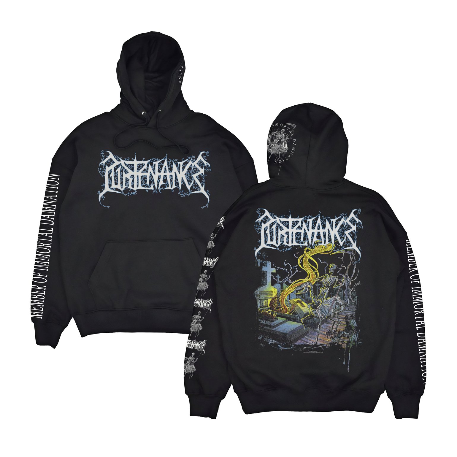Image of HOODIE PURTENANCE - MEMBER OF IMMORTAL DAMNATION