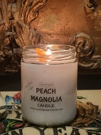 Image 1 of Peach Magnolia Candle  16 oz