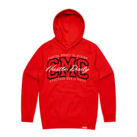 Image 1 of New Red CMC x Backpackboyz hoodies 