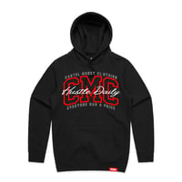 Image 1 of New Black & Red CMC x Backpackboyz Hoodies