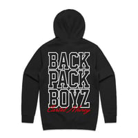 Image 2 of New Black & Red CMC x Backpackboyz Hoodies