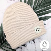 Image 4 of HAT: Ribbed Smiley