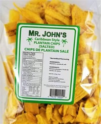 MR. JOHN'S - CARIBBEAN STYLE - PLANTAIN CHIPS - 200GM