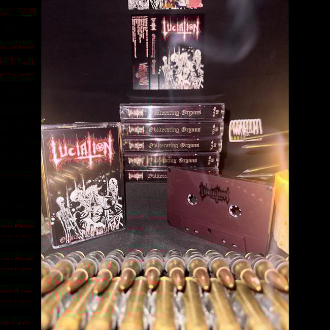 Luciation - Obliterating Organs PRE- ORDER 