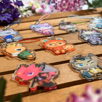 Image 1 of Animal Crossing Acrylic Charms