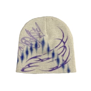 Image of COLD F33T - Spiderweb Beanie