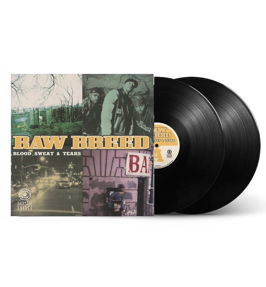 Image of Raw Breed - Blood, Sweat & Tears (For the 1st time ever on vinyl, 2LP + insert) (SOLD OUT)