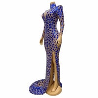 Image 2 of Monica Blue Sparkle Dress