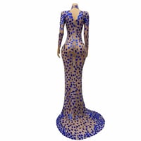 Image 3 of Monica Blue Sparkle Dress