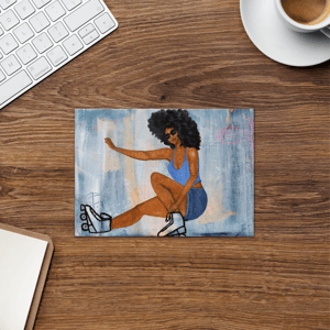 Image of Angel Skater Greeting Cards (Pack of 3) 