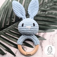 Image 3 of RATTLE: Personalised Bunny