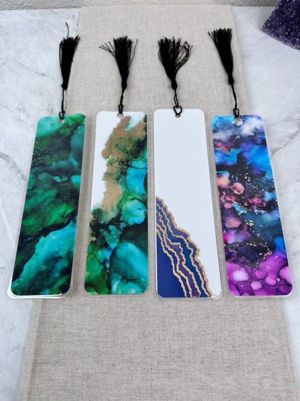 Image of Painted Prints Bookmarks