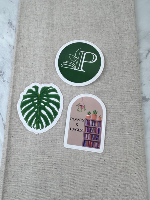 Image of Plants and Pages Stickers