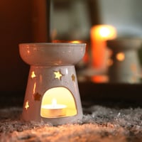Image 1 of Ceramic star wax melt burner