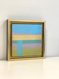 Image 2 of "MY WINDOW OF GRATITUDE (II)"; 6X6 INCHES; ACRYLIC ON WOOD PANEL