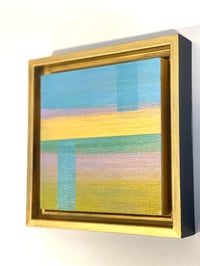 Image 4 of "MY WINDOW OF GRATITUDE (II)"; 6X6 INCHES; ACRYLIC ON WOOD PANEL