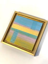 Image 3 of "MY WINDOW OF GRATITUDE (II)"; 6X6 INCHES; ACRYLIC ON WOOD PANEL