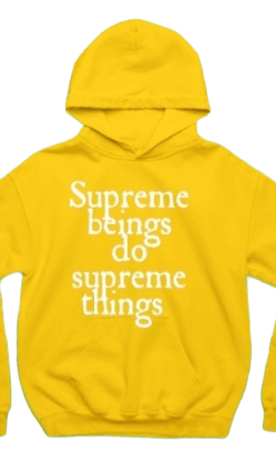 Image of Supreme Beings Do Real Things Hoodies And Crewneck Sweatshirts 