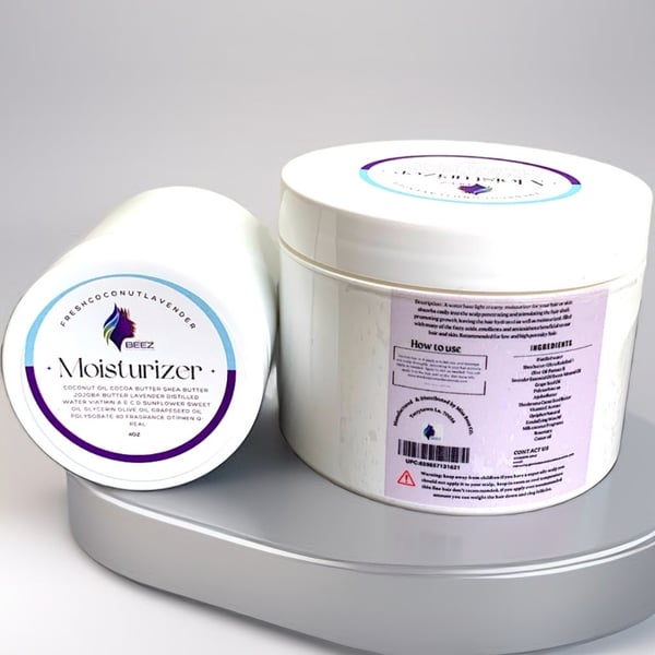Image of   Coconut lavender moisturizer