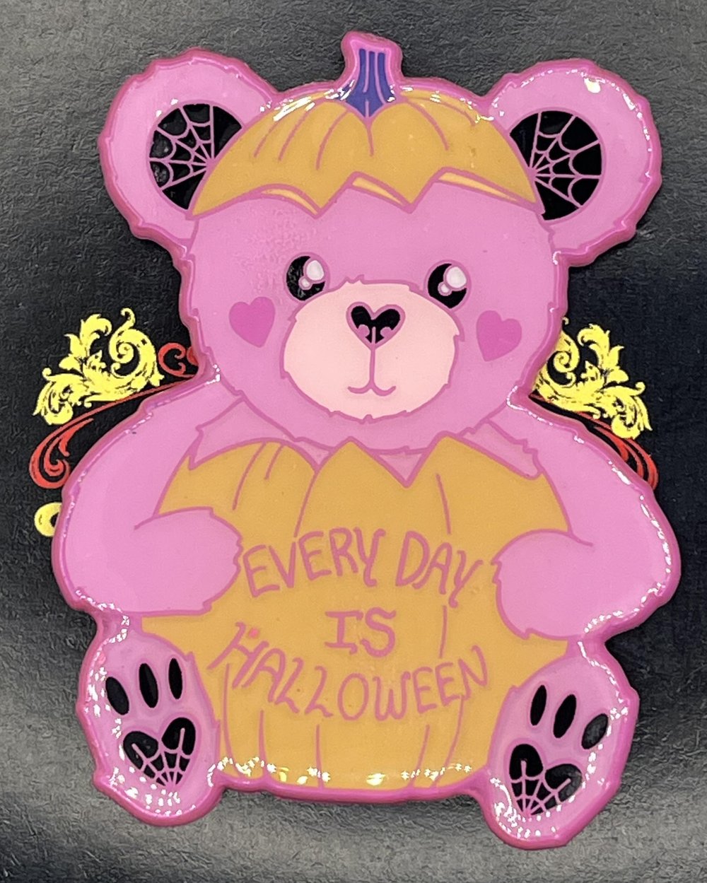 Image of Everyday Is Halloween - Pink Teddy Bear