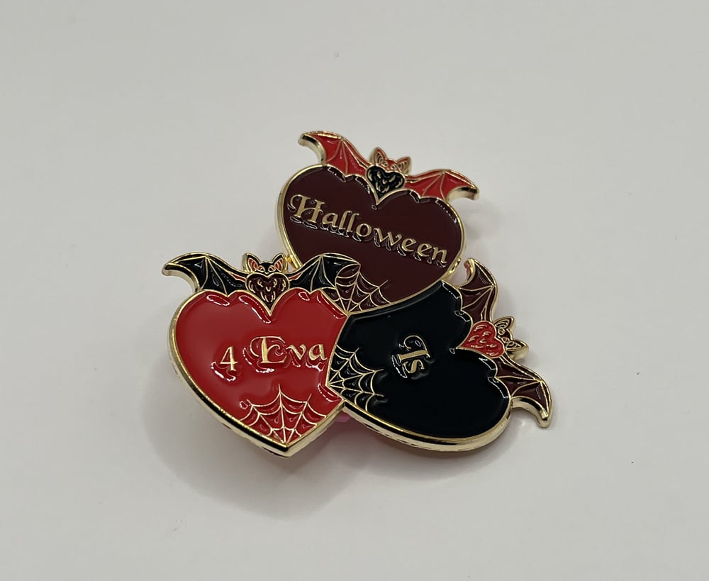 Image of Halloween Is 4Eva - Maroon, Black & Red