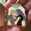 Pirate Ed and Stede HINGED Door Pin