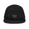 Lucky To Be Alive 5 Panel Camper Hat