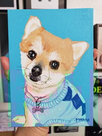 Custom Pet Portrait Painting