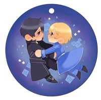 SAO Alicization: Kirito + Eugeo 9cm Acrylic Charm