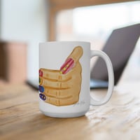 Image 4 of Fancy Tips Coffee Mug (Vanilla)