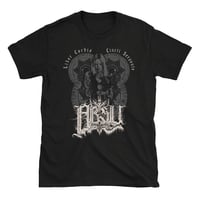 Image 1 of ABSU - LIBER CORDIS CINCTI SERPENTE (GREY & WHITE PRINT)