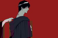 FFXIV: Azem and Hermes Postcard