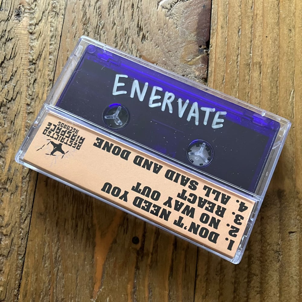 Enervate 'All Said And Done' Cassette (2023)