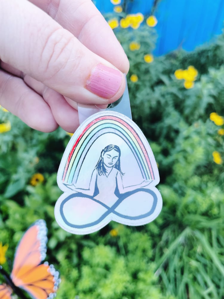 Image of Infinity Rainbow Sticker