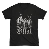 Image 1 of ABSU - THE TEMPLES OF OFFAL T-SHIRT - VINTAGE TEXTURE (BLACK, BLUE, DARK HEATHER)