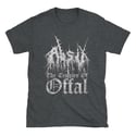 ABSU - THE TEMPLES OF OFFAL T-SHIRT - VINTAGE TEXTURE (BLACK, BLUE, DARK HEATHER)