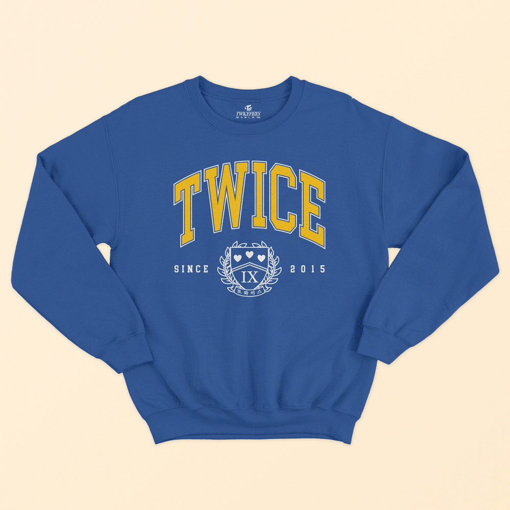 Image of "TWICE UNIVERSITY" Sweatshirt