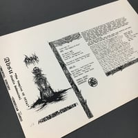 Image 2 of ABSU - ORIGINAL TEMPLES OF OFFAL J-CARD '91 2