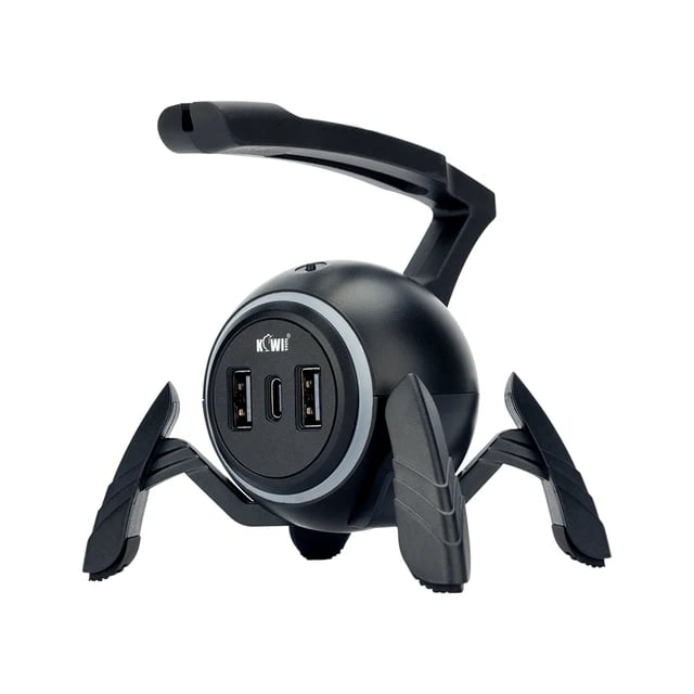 OmniGlide™ Gaming Mouse Bungee with RGB Lighting and USB Hub
