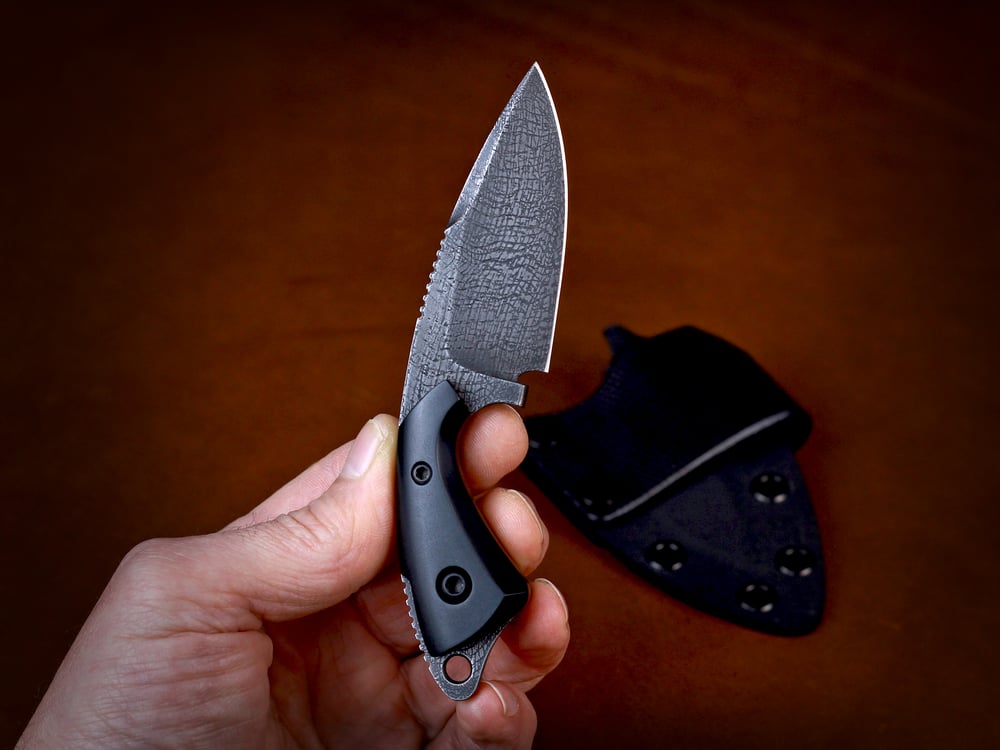 Custom Drop Point Fixed Blade #467