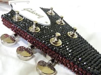 Image 3 of Customised Rhinestone Crystal Gibson Flying V Guitar